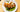 Roasted Rabbit Loin with Pea Puree and Carrot Ribbon Salad