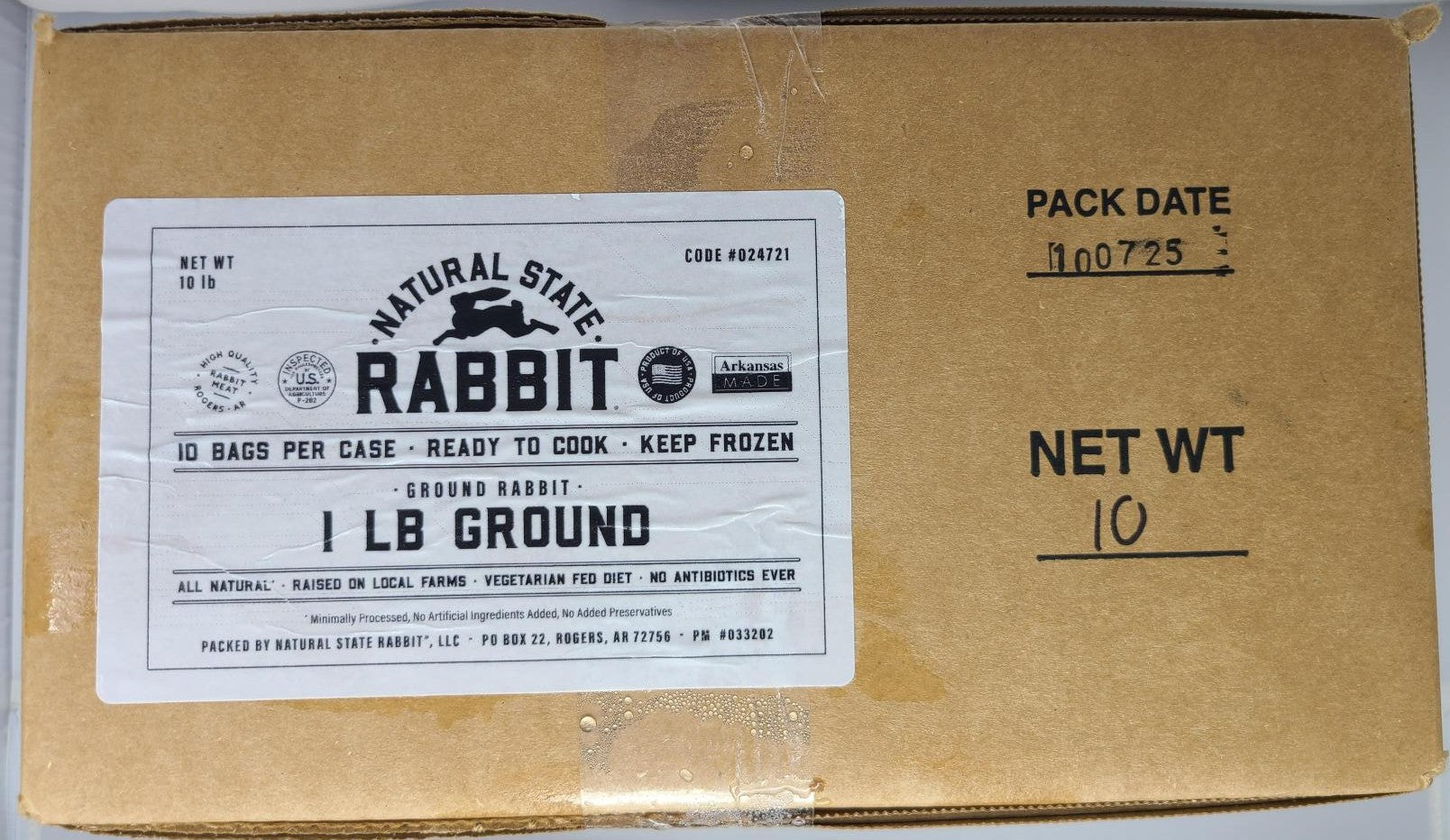 Ns Rabbit Meat Premium Ground Rabbit – Natural State Rabbit