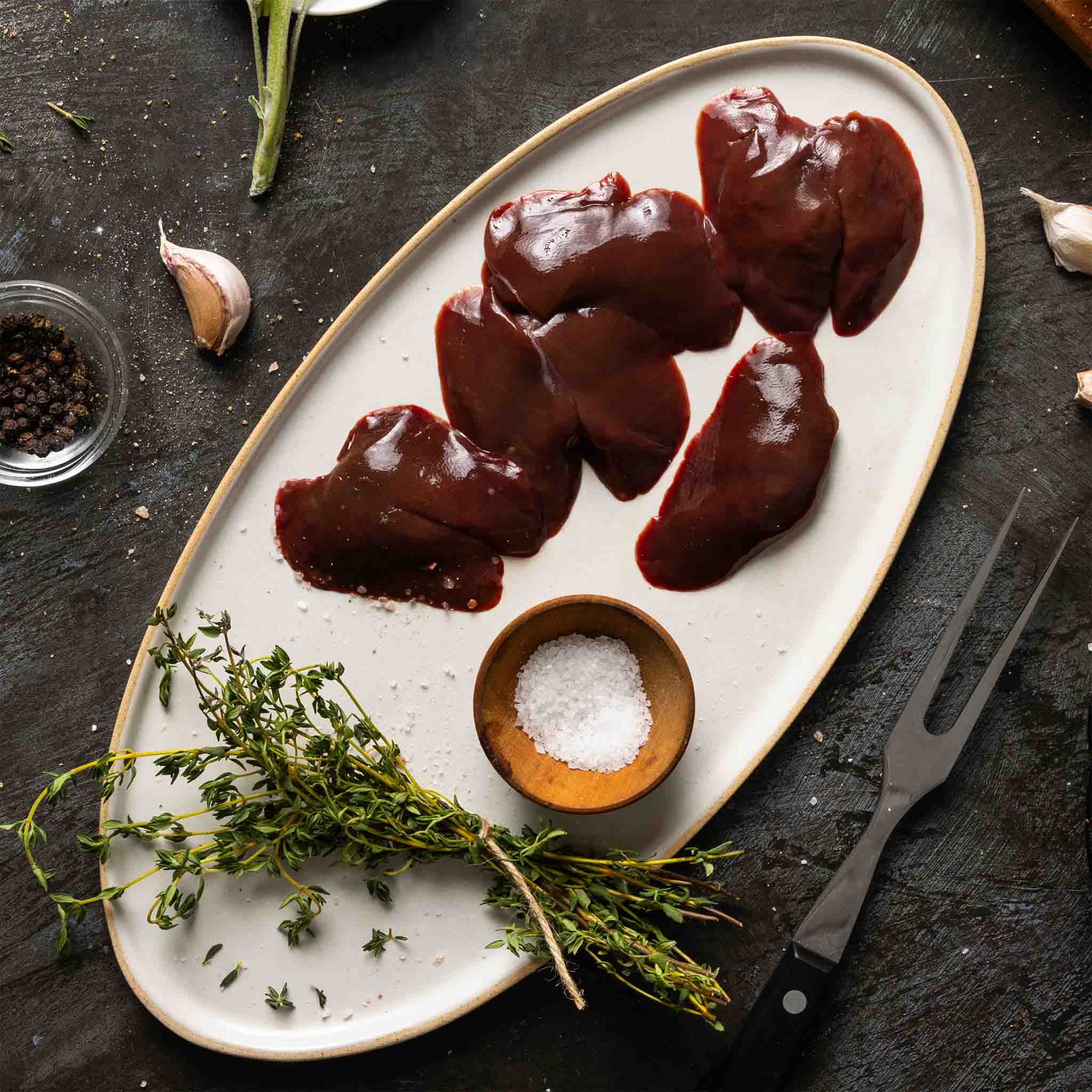 Rabbit Liver (Frozen) | Natural State Rabbit
