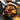 Hearty roasted rabbit meat stew with root vegetables in a cast iron skillet sitting on a wood cutting board with fresh herbs and garlic cloves on a slate background with white plates large knife fork and a dark grey napkin
